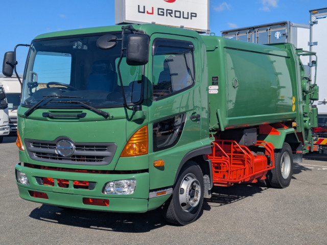 日野 レンジャー 中型 塵芥車（プレス式） SDG-FC9JDAA(95654) 1枚目