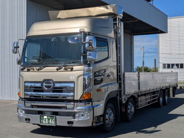 日野 プロフィア 大型 平ボディ QPG-FW1EXEJ(95689) 1枚目