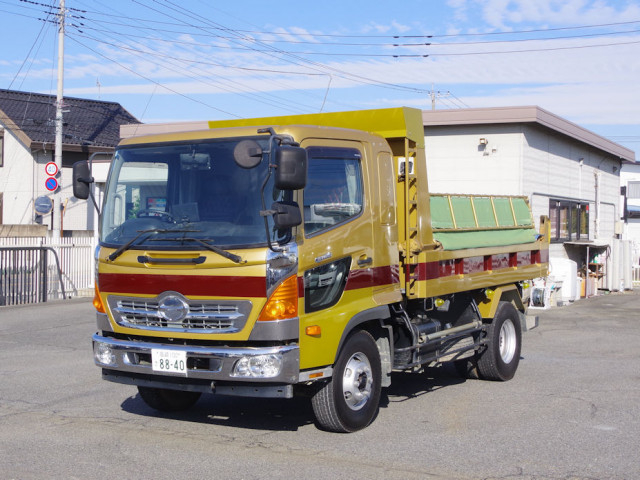 日野 レンジャー 中型 土砂ダンプ TKG-FD7JDAA(95691) 1枚目
