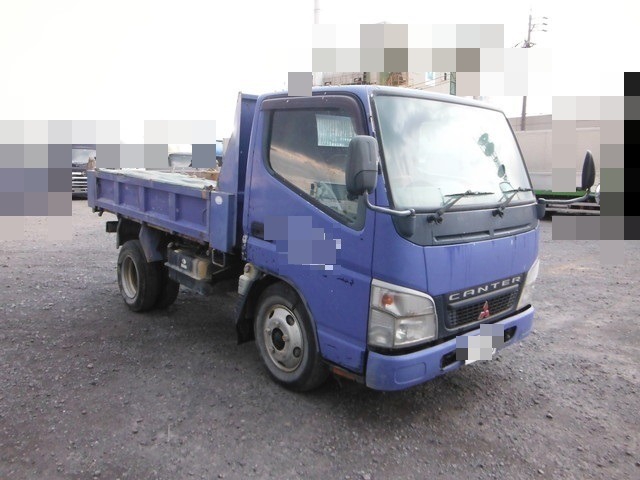 三菱ふそう キャンター 小型 土砂ダンプ PA-FE71DBD(2522) 1枚目