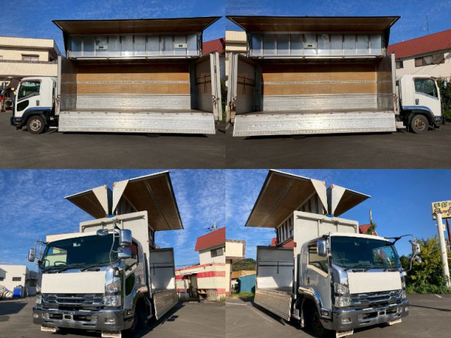 いすゞ フォワード 中型 アルミウィング TKG-FRR90T2(95708) 6枚目