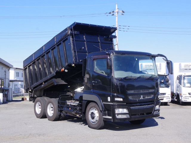 三菱ふそう スーパーグレート 大型 土砂ダンプ QKG-FV60VX(95716) 2枚目
