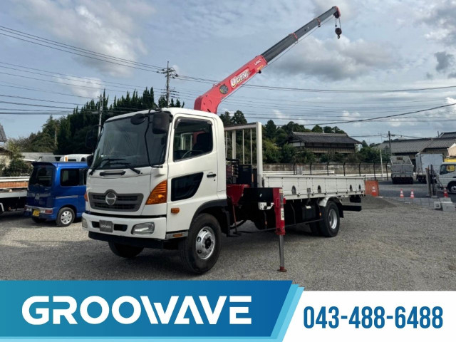 日野 レンジャー 中型 クレーン付き TKG-FC9JKAP(95729) 1枚目