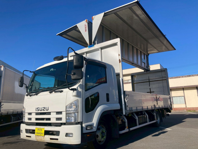 いすゞ フォワード 中型 アルミウィング TKG-FRR90T2(95740) 3枚目