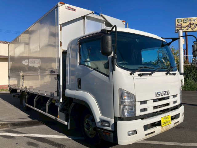 いすゞ フォワード 中型 アルミウィング TKG-FRR90T2(95740) 6枚目