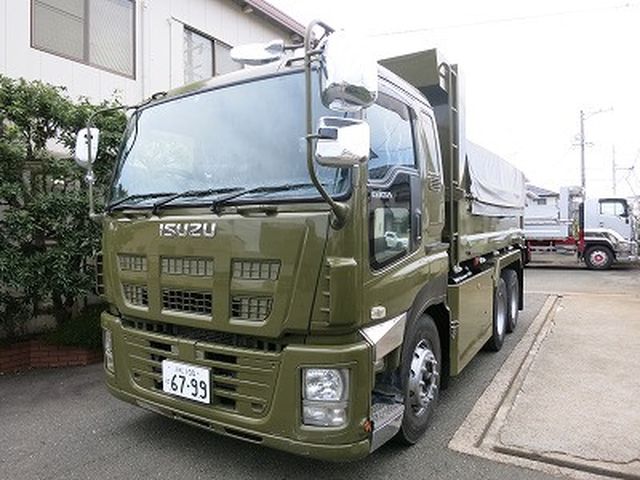 いすゞ ギガ 大型 土砂ダンプ QKG-CXZ77AT(95760) 2枚目