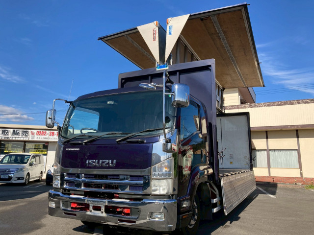 いすゞ フォワード 中型 アルミウィング TKG-FRR90S2(95766) 3枚目