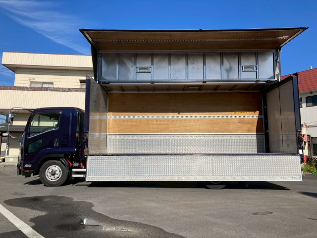 いすゞ フォワード 中型 アルミウィング TKG-FRR90S2(95766) 9枚目