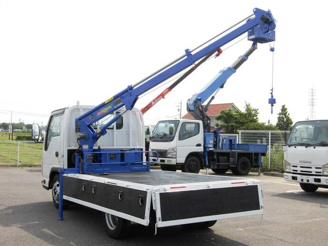 いすゞ エルフ 小型 平ボディ（クレーン付） TKG-NJR85A(11720) 7枚目