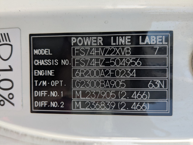 三菱ふそう スーパーグレート 大型 アルミウィング 2PG-FS74HZ(96038) 2枚目