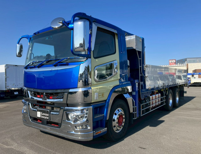 三菱ふそう スーパーグレート 大型 クレーン付き 2PG-FV70HY(96062) 2枚目