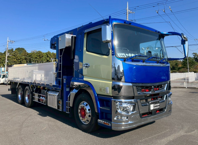 三菱ふそう スーパーグレート 大型 クレーン付き 2PG-FV70HY(96062) 4枚目