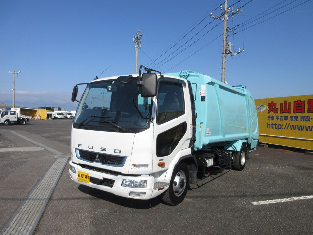 三菱ふそう ファイター 中型 塵芥車（プレス式） 2KG-FK72F(96085) 1枚目