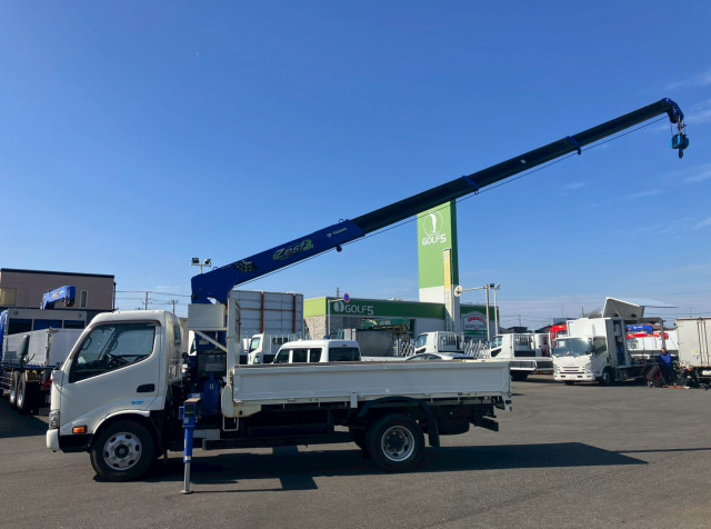 日野 デュトロ 小型 クレーン付き TKG-XZU6527M(96112) 17枚目