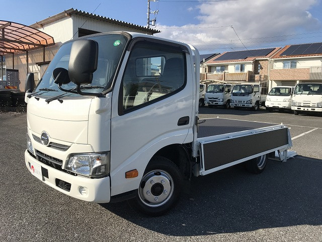 日野 デュトロ 小型 平ボディ TKG-XZC605M(96127) 9枚目
