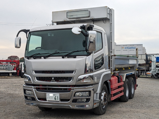 三菱ふそう スーパーグレート 大型 土砂ダンプ QKG-FV60VX(96159) 1枚目