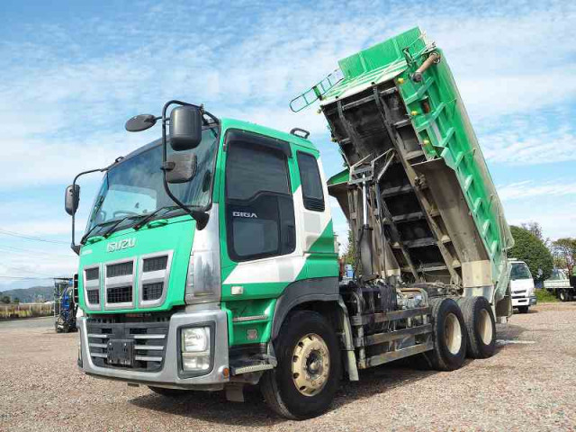 いすゞ ギガ 大型 土砂ダンプ QKG-CXZ77AT(96180) 9枚目