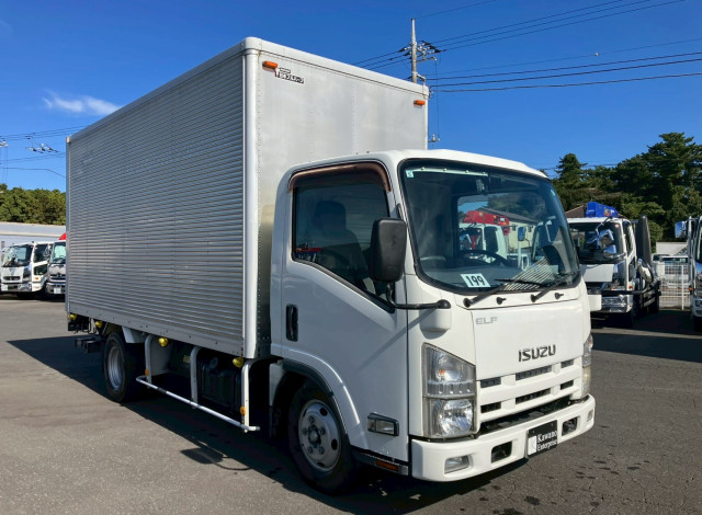いすゞ エルフ 小型 アルミバン TKG-NMR85AN(96193) 3枚目