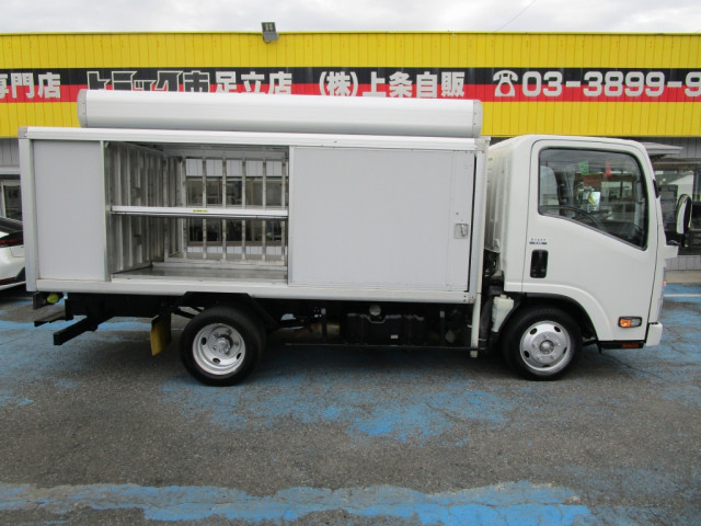 いすゞ エルフ 小型 アルミバン TKG-NLR85N(96209) 10枚目