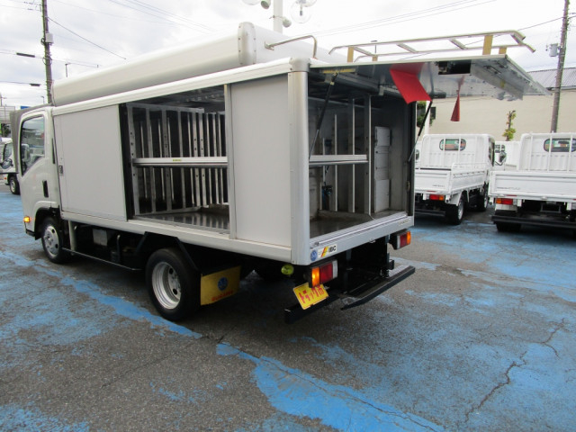いすゞ エルフ 小型 アルミバン TKG-NLR85N(96209) 12枚目