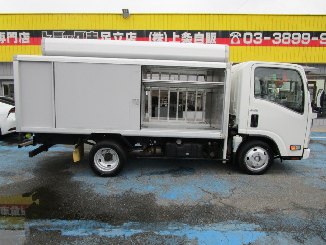 いすゞ エルフ 小型 アルミバン TKG-NLR85N(96210) 9枚目