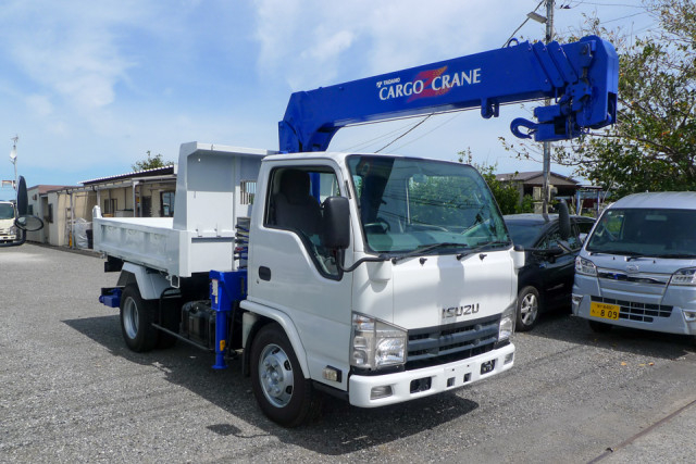 いすゞ エルフ 小型 クレーン付き SKG-NKR85N(96226) 3枚目