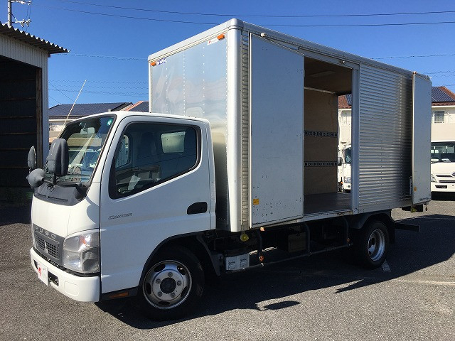 三菱ふそう キャンター 小型 アルミバン PDG-FG74D(96248) 9枚目