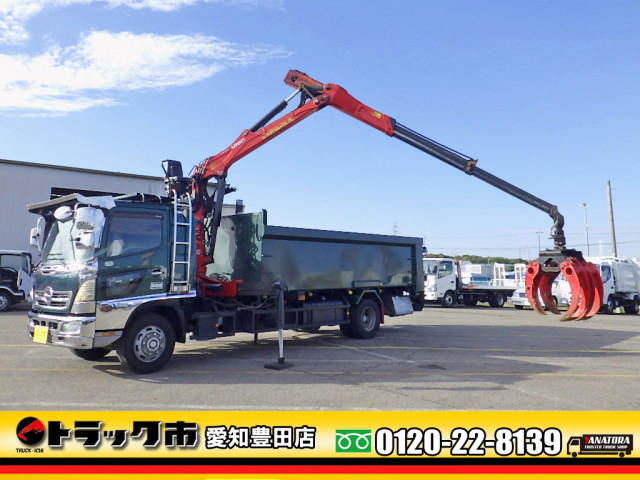 日野 レンジャー 中型 クレーン付き BDG-E8JMWA(96263) 1枚目