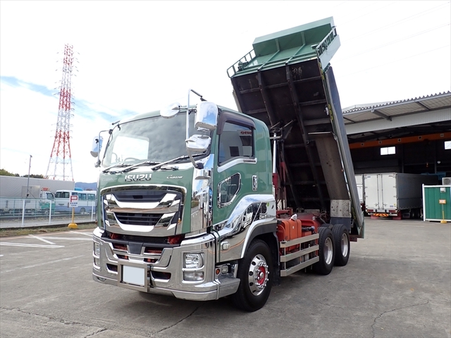 いすゞ ギガ 大型 土砂ダンプ QPG-CXZ77BT(96370) 11枚目