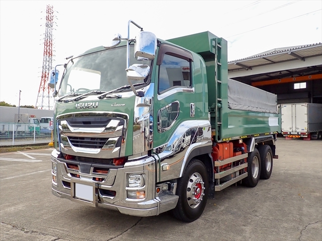 いすゞ ギガ 大型 土砂ダンプ QPG-CXZ77BT(96370) 1枚目