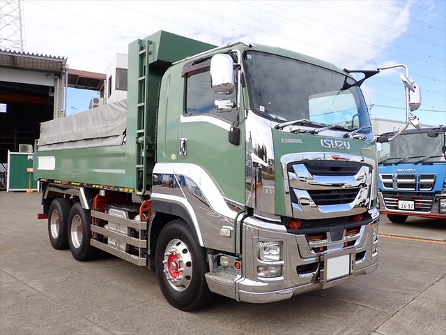 いすゞ ギガ 大型 土砂ダンプ QPG-CXZ77BT(96370) 3枚目
