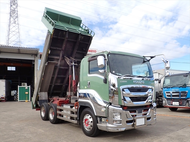 いすゞ ギガ 大型 土砂ダンプ QPG-CXZ77BT(96370) 10枚目