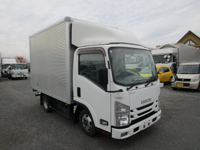 いすゞ エルフ 小型 アルミバン TKG-NLR85AN(96475) 2枚目