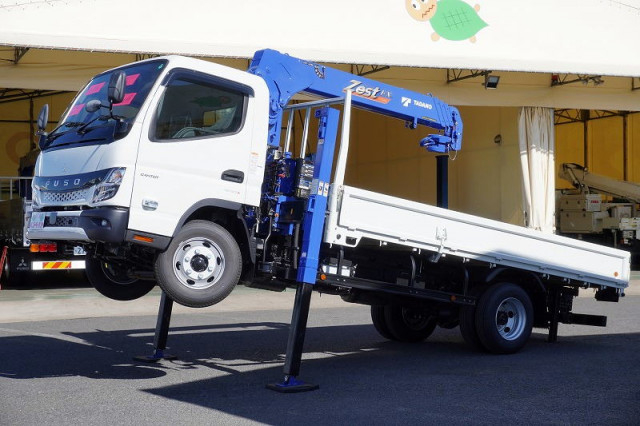 三菱ふそう キャンター 小型 クレーン付き 2PG-FEB80(96568) 9枚目