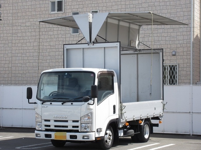 いすゞ エルフ 小型 幌車（ウィング式） SKG-NLR85AN(10905) 1枚目