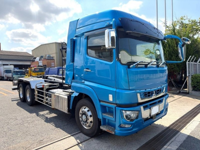 Mitsubishi Fuso super_great Large Arm roll trucks 2PG-FU70HY(110395) 2枚目