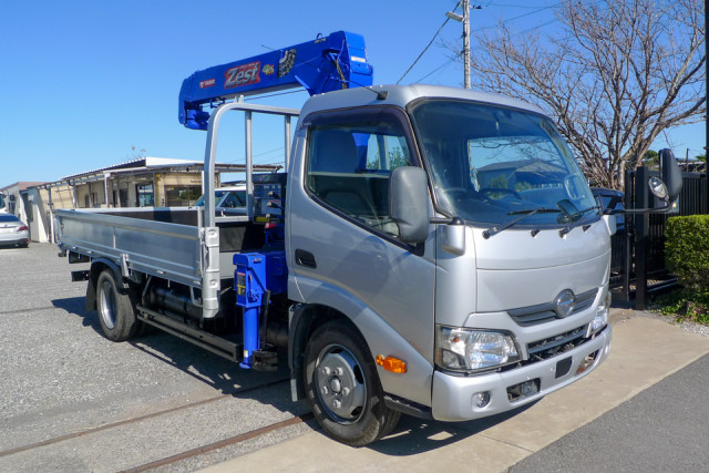 日野 デュトロ 小型 クレーン付き TKG-XZU655M(96594) 3枚目