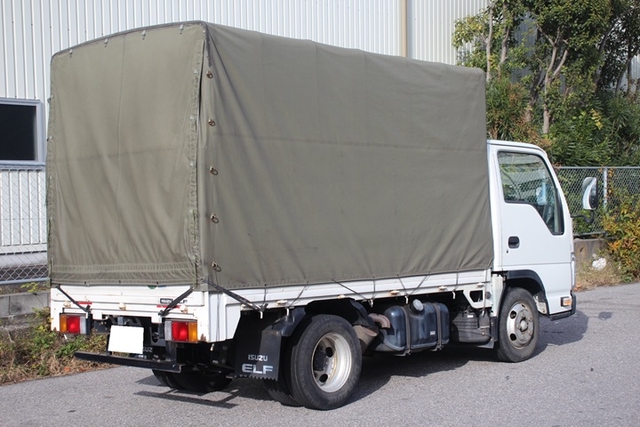 いすゞ エルフ 小型 幌車 TKG-NJR85A(96611) 3枚目