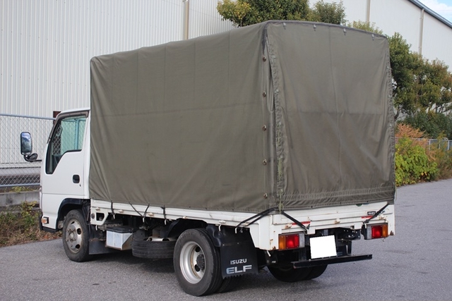 いすゞ エルフ 小型 幌車 TKG-NJR85A(96611) 4枚目