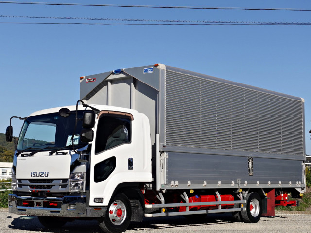 いすゞ フォワード 中型 アルミウィング 2RG-FRR90S2(96622) 4枚目