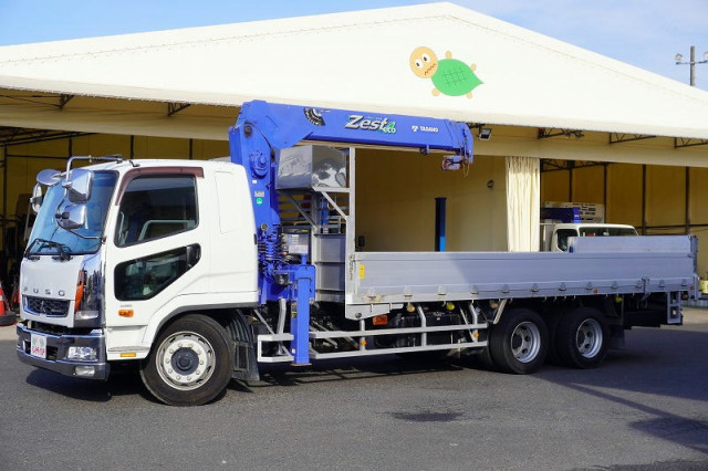 三菱ふそう ファイター 大型 クレーン付き QDG-FQ62F(96639) 1枚目