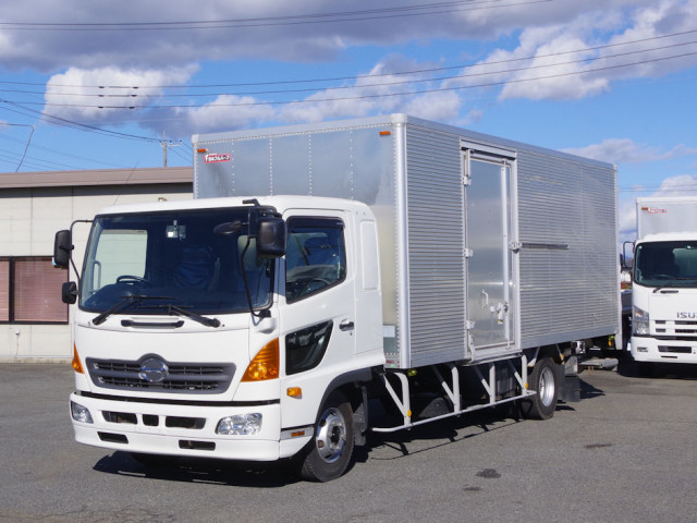 日野 レンジャー 中型 アルミバン TKG-FD9JLAA(96699) 1枚目