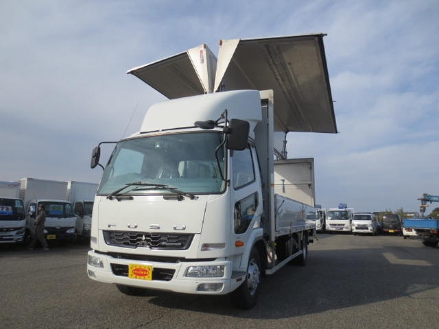 三菱ふそう ファイター 中型 アルミウィング TKG-FK71F(96708) 1枚目