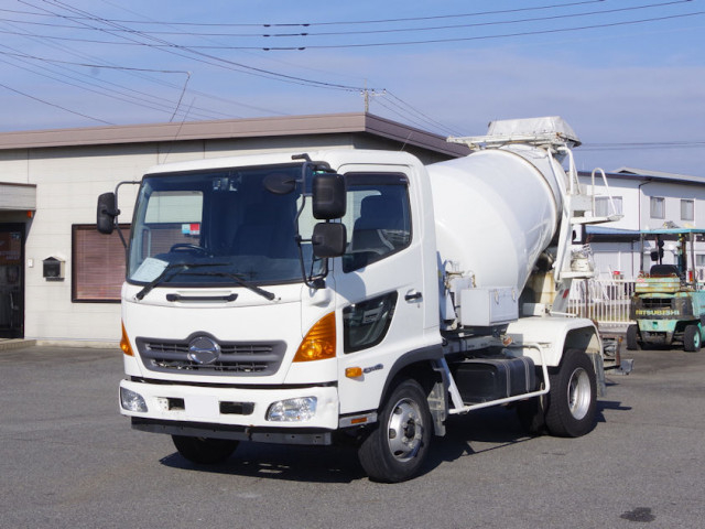 日野 レンジャー 中型 ミキサー車 TkG-FC9JCAA(96709) 1枚目