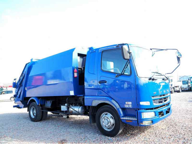 三菱ふそう ファイター 中型 塵芥車（プレス式） PA-FK61F(96724) 7枚目