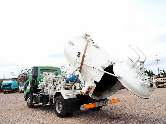 三菱ふそう ファイター 中型 バキュームカー PA-FK71R(96725) 3枚目