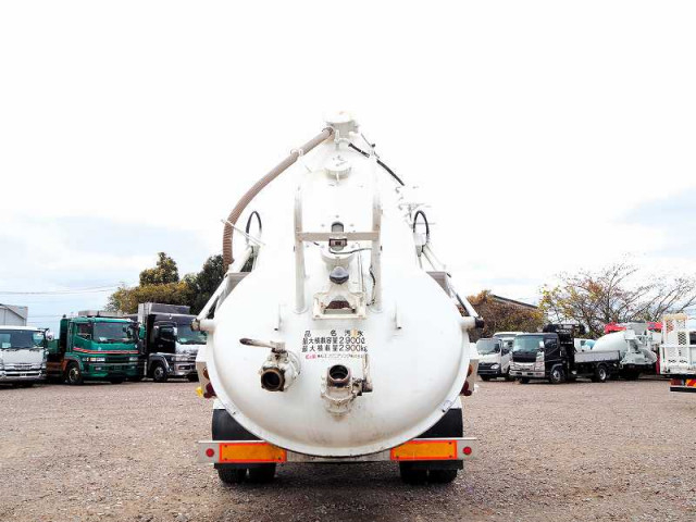 三菱ふそう ファイター 中型 バキュームカー PA-FK71R(96725) 4枚目