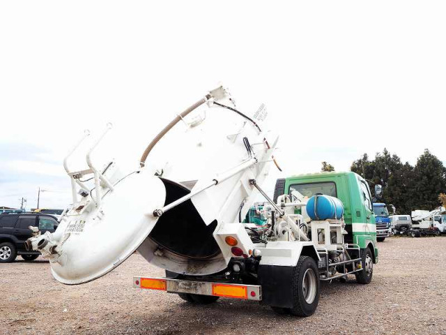 三菱ふそう ファイター 中型 バキュームカー PA-FK71R(96725) 5枚目