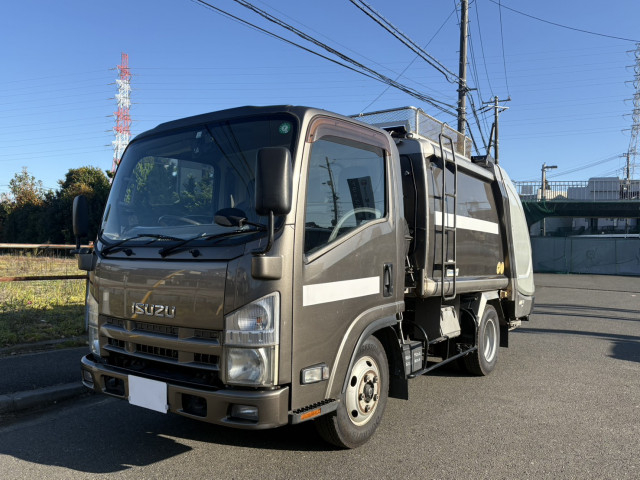 いすゞ エルフ 小型 塵芥車（プレス式） SKG-NMR85AN(96753) 1枚目