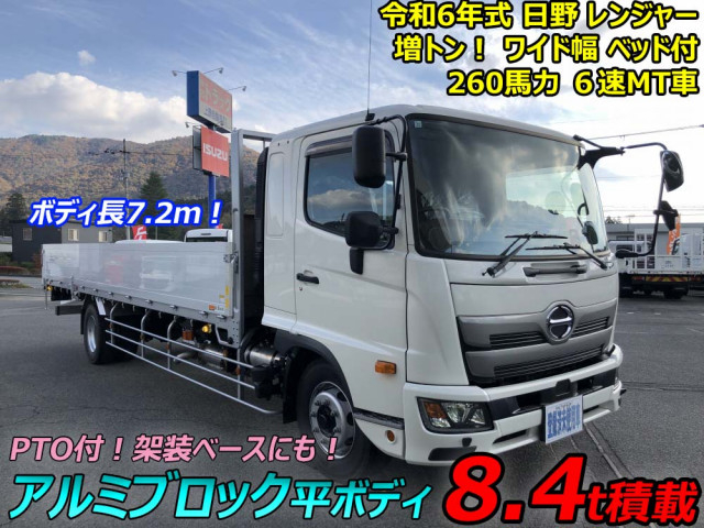 日野 レンジャー 増トン 平ボディ 2KG-FE2ACA(96864) 5枚目